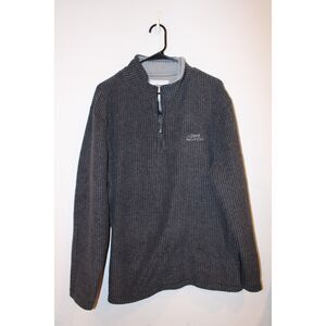 Men's Weird Fish size xlarge black charcoal quarter zip long sleeve
